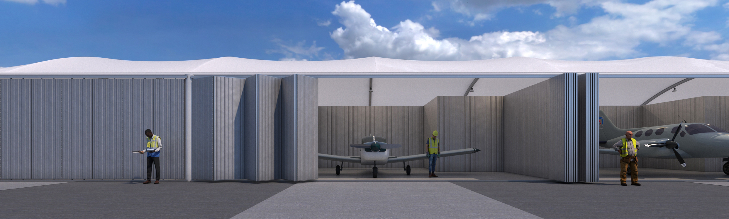 T-Hangar facility